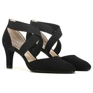 Life Stride Black Heels